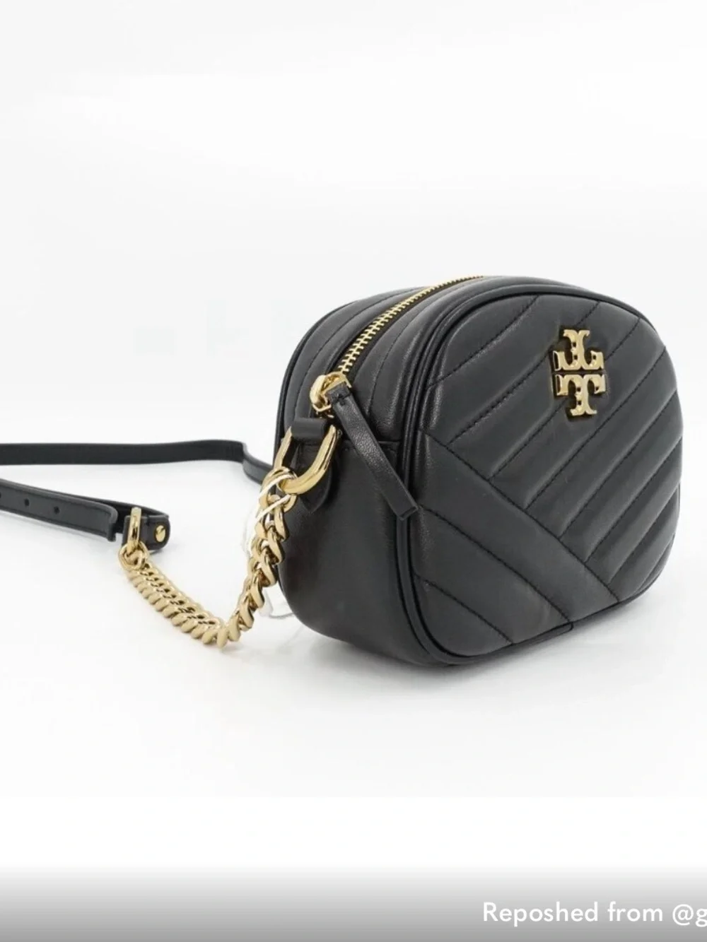 Black Tory Burch quilted crossbody